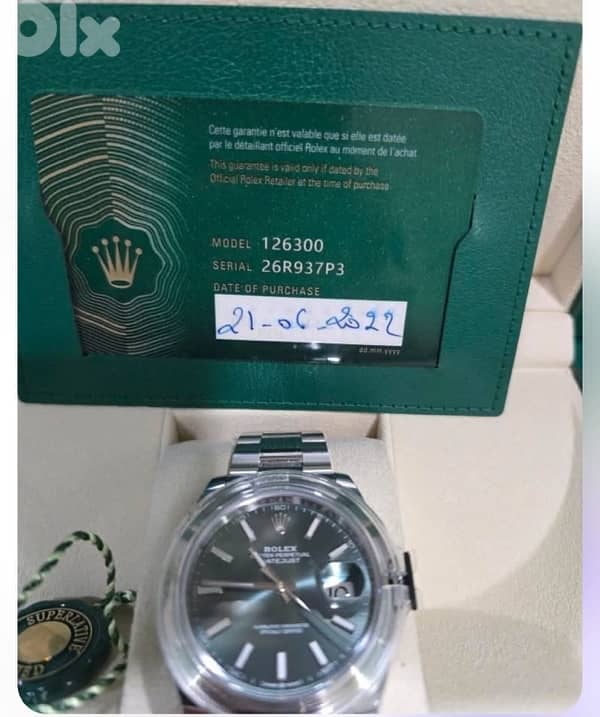 Rolex Oyster perpetual DATEJUST 2