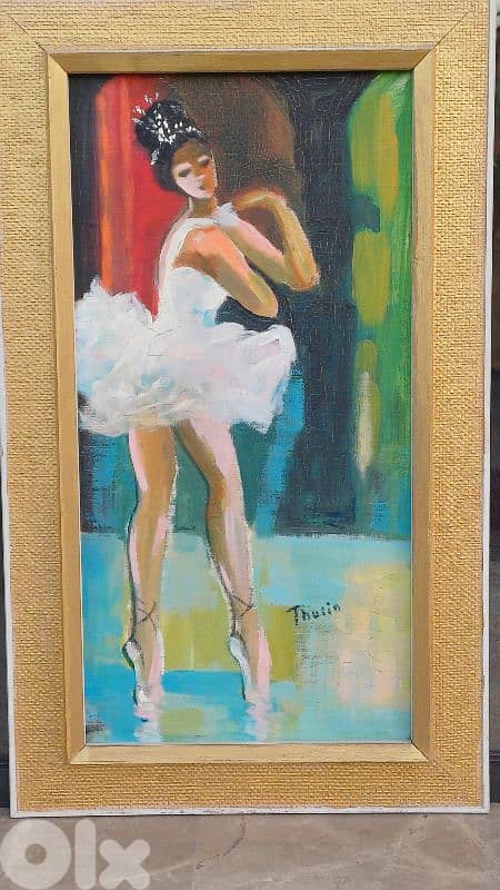 لوحة رسم زيتي اوروبية 2