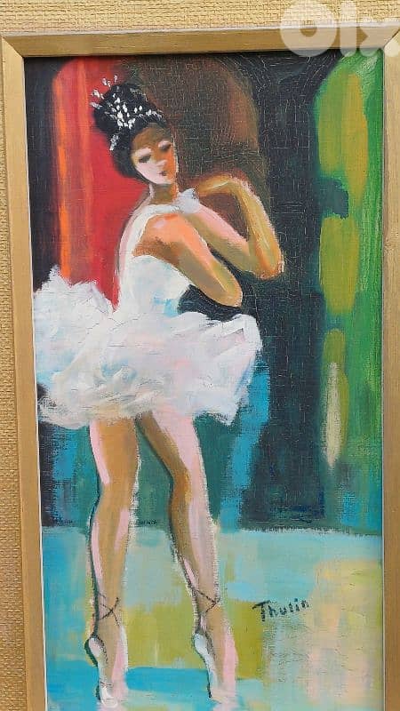 لوحة رسم زيتي اوروبية 4