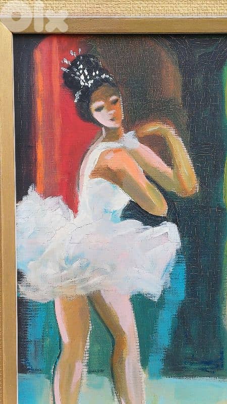 لوحة رسم زيتي اوروبية 5