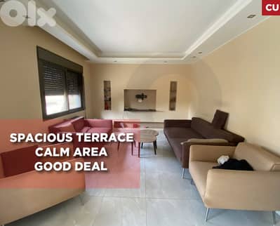 Kfarshima | Calm Area Apartment with 200 sqm Terrace REF#CU128394