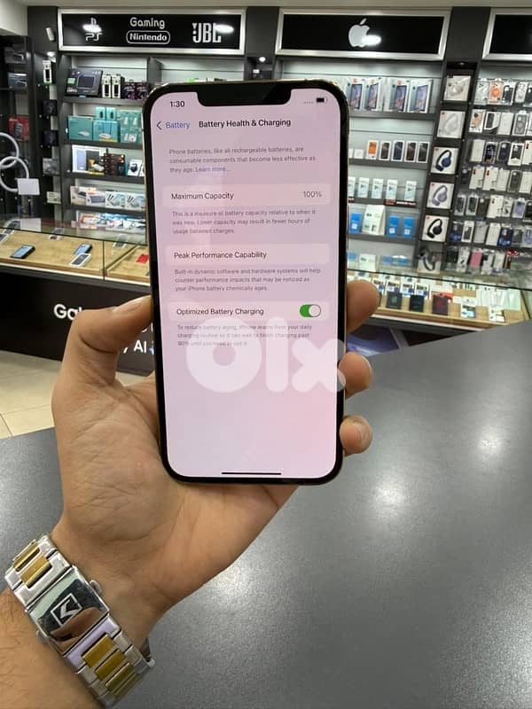 IPHONE 12PROMAX 128GB USED 3