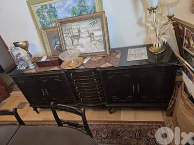 غرفة سفرة خشب ممتاز