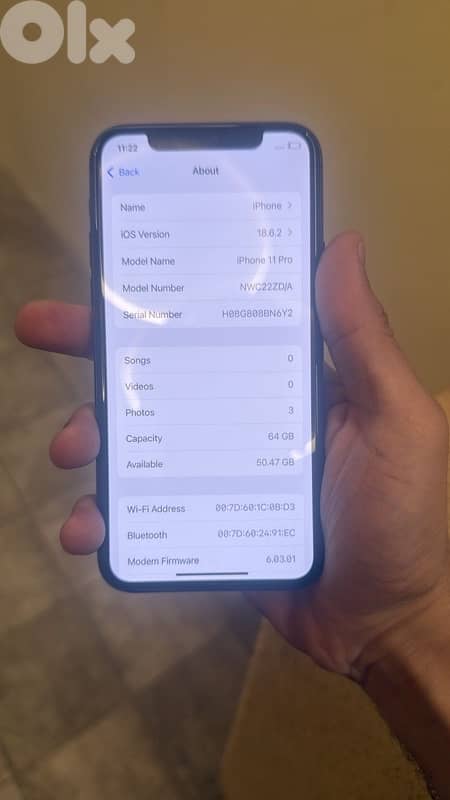 iPhone 11 Pro waterproof 64gb 82% with 7 gift 0