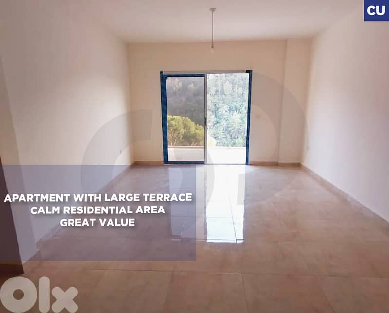 Apartment with wide terrace for rent REF#CU128399 0