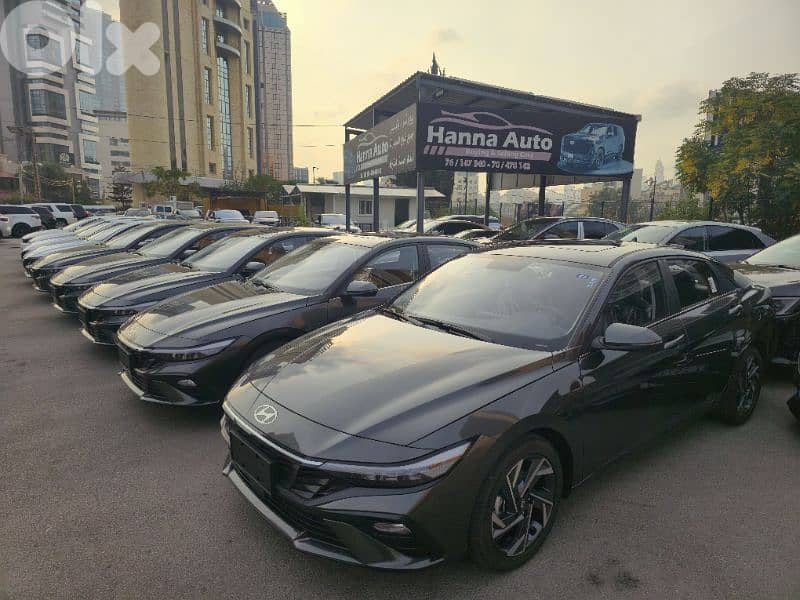 Hyundai Elantra 2025 limited edition اسعار جملة لشركات تاجير السيارات 0