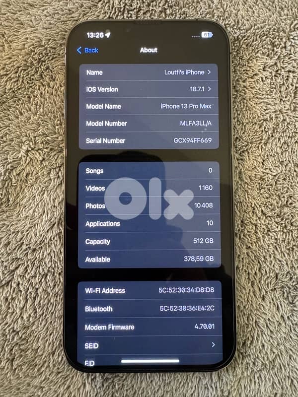 iphone 13pro max 512gb 2