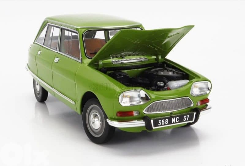 Citroën Ami 8 Club 1969 diecast car model 1;18 5