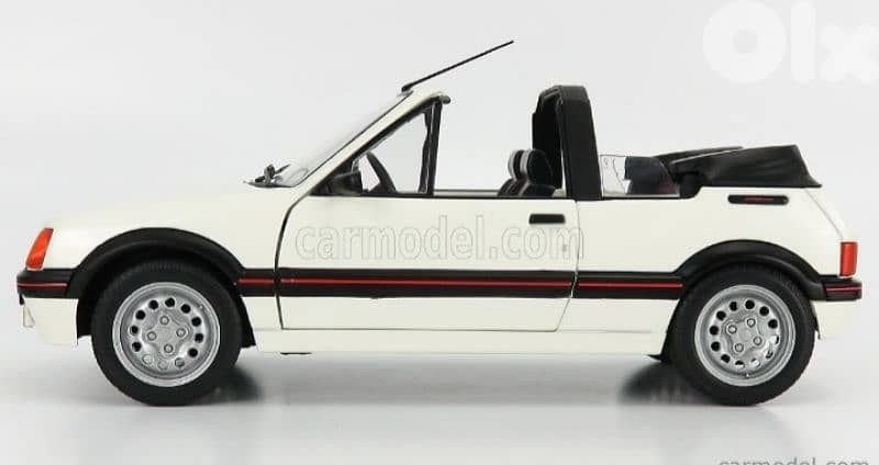 Peugeot 205 GTI 1.6 (1989) diecast car model 1;18 1