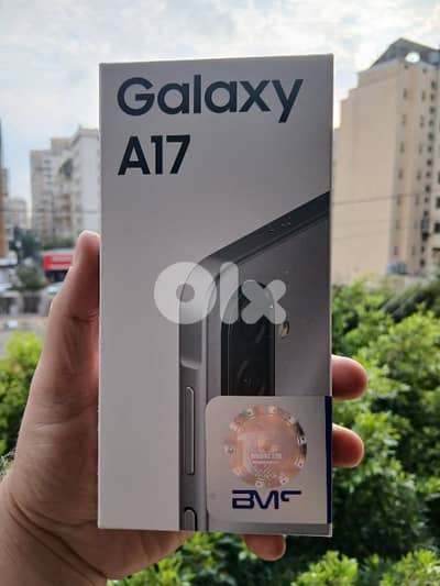 galaxy A17 ram 8 256 open box