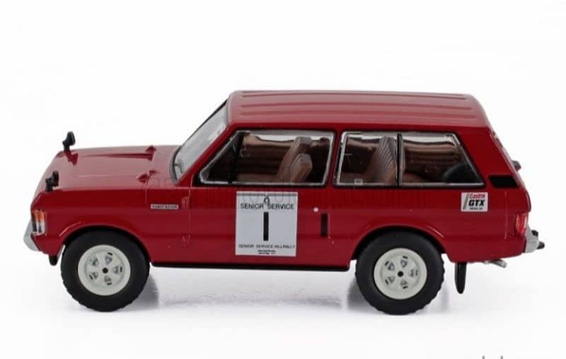 Range Rover (Rally International Hill 1971) diecast car model 1;64 1