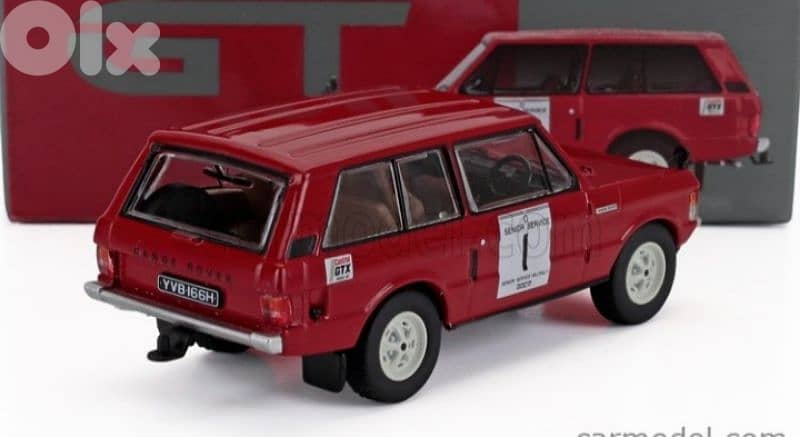 Range Rover (Rally International Hill 1971) diecast car model 1;64 2