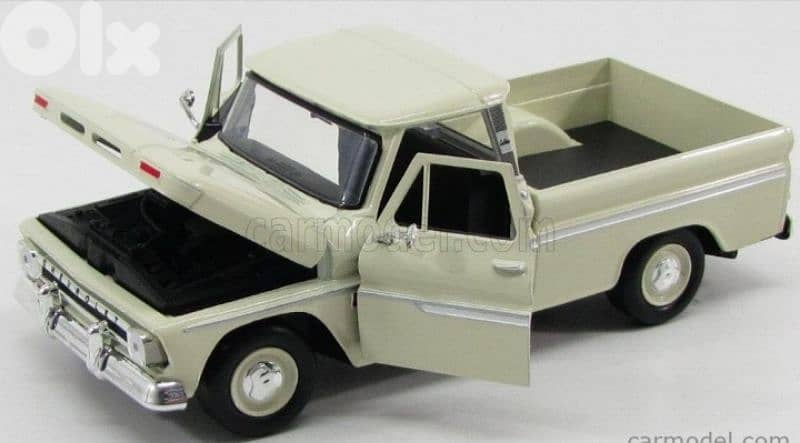 Chevrolet C10 1966 diecast car model 1;24 2