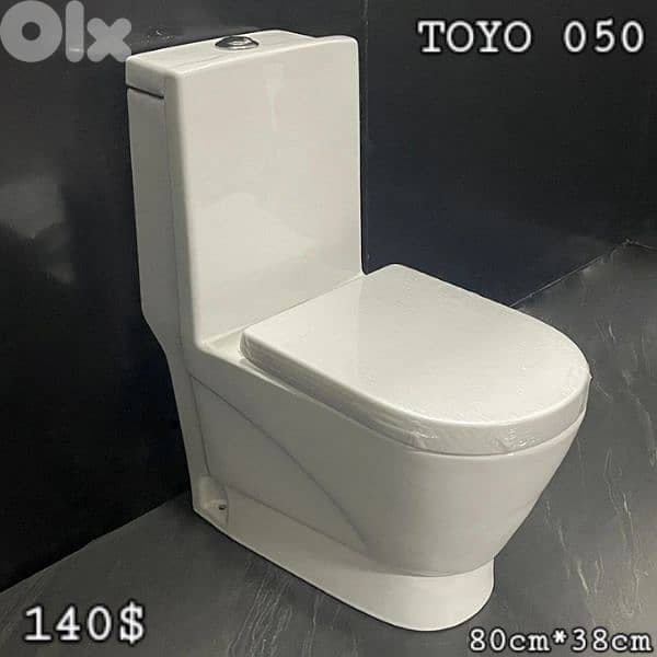 Bathroom toilet seats and toilet sets (TOYO). كراسي حمام وأطقم حمام 14
