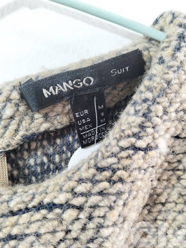 mango brown sweater 1