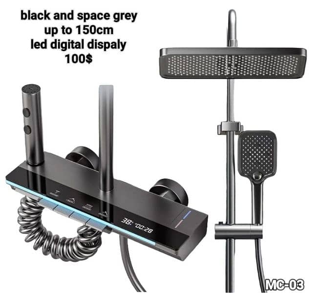 shower system،rain showers,bardosh. دوش كامل 7