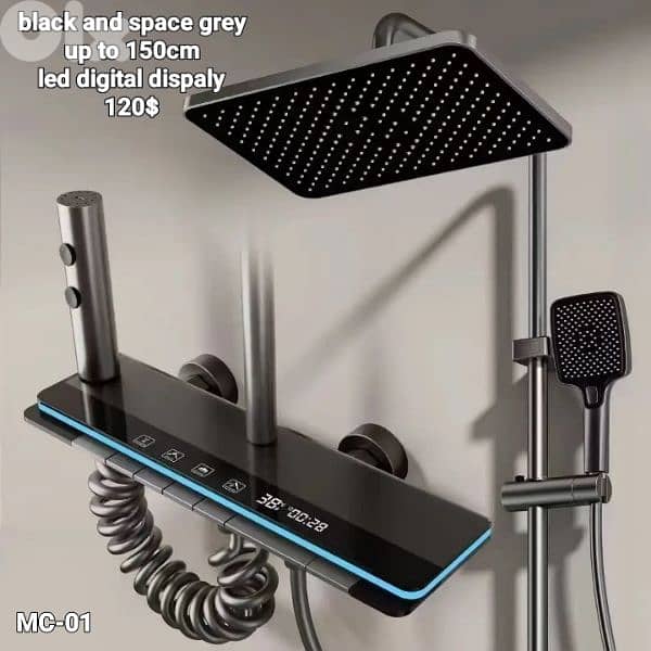 shower system،rain showers,bardosh. دوش كامل 10