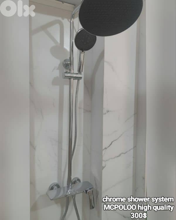 shower system،rain showers,bardosh. دوش كامل 12