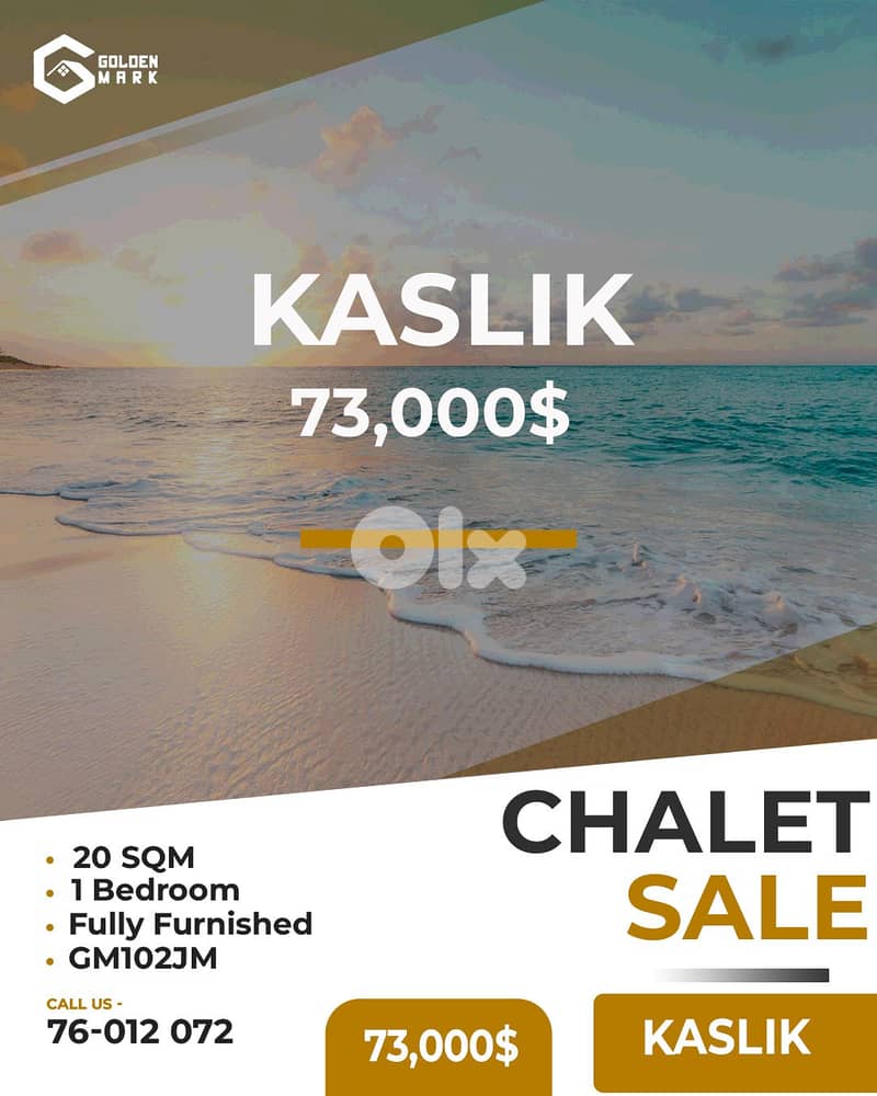 Chalet for sale in Kaslik - شاليه للبيع في كسليك 0