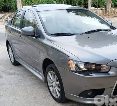 Mitsubishi Lancer 2015 mechye 70000 km ba3da ajnabiye