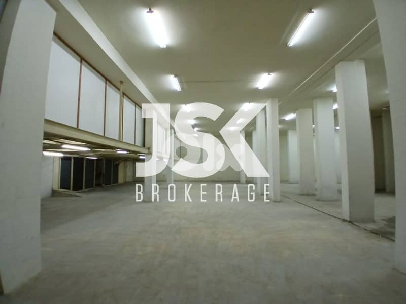 L19683 - 800 SQM Warehouse For Rent In Antelias 0
