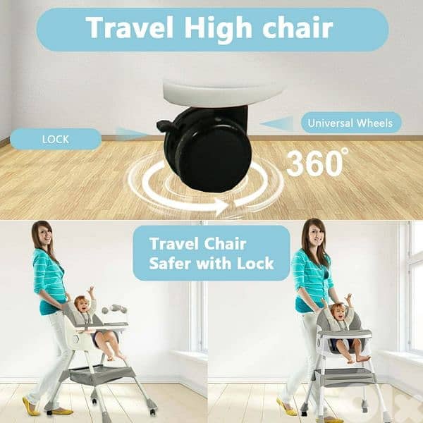 Offer High Chair عرض كرسي أكل 7