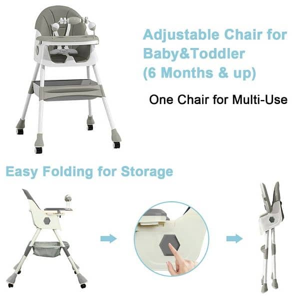 Offer High Chair عرض كرسي أكل 9