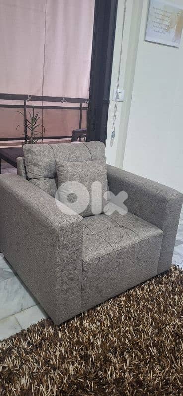 Living Room - Sofa, Painting, Carpet 1