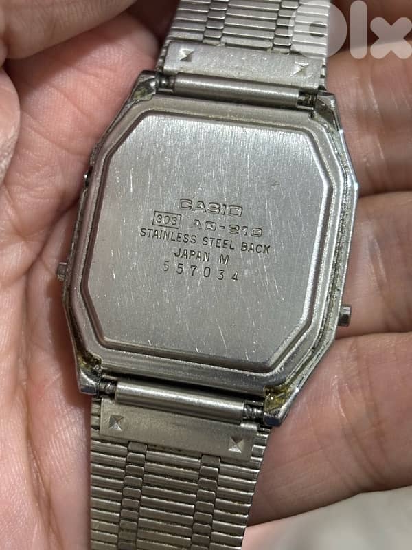 VINTAGE CASIO AQ-210 • Module 303 • Excellet condition 1