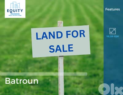 Land for Sale Former Stone Quarry in Batroun مقلع صخر #CT224398