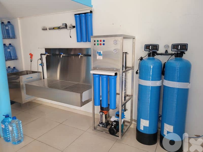 محطة تكرير و تعبئه لمياه الشرب 3