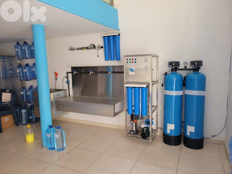 محطة تكرير و تعبئه لمياه الشرب 4