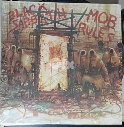 black Sabbath-mob rules , selead vinyl
