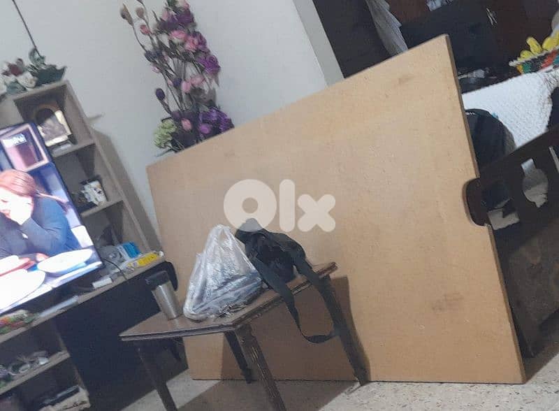 single bed with matress 1