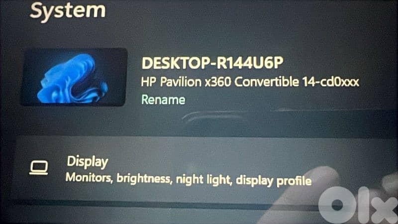 Hp Pavilion x360 convertible 4