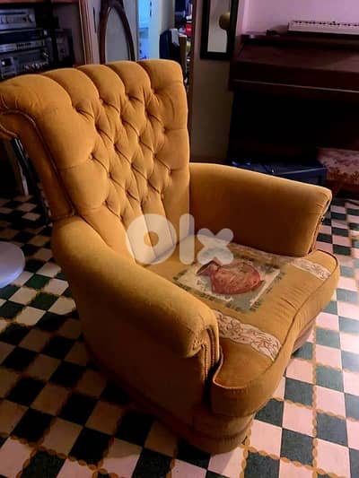 Vintage Armchair & Sofa