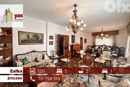 Zalka 120m2 | Well Maintained | Spacious Flat | Prime Location | MJ