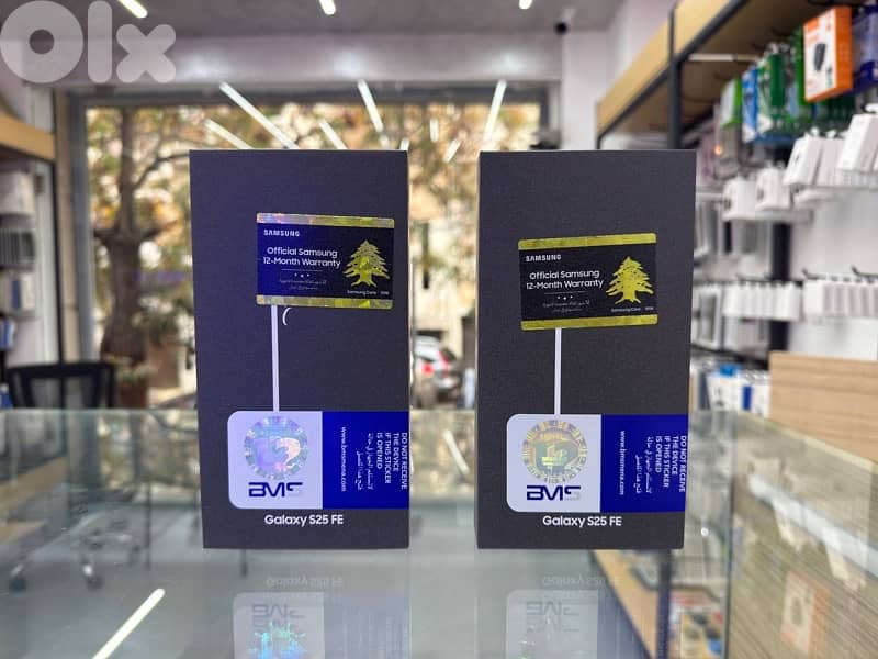 Samsung S25 Fe New Sealed BMS WARRANTY 0