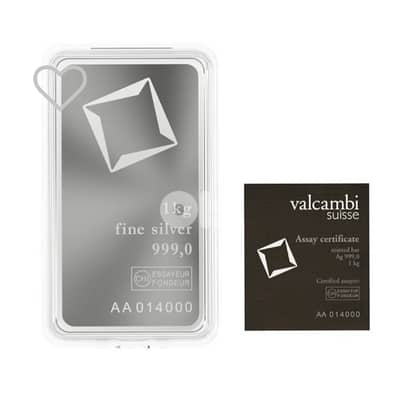 VALCAMBI SILVER 1KG