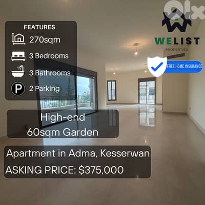 Apartment for sale in Adma شقة للبيع في ادما