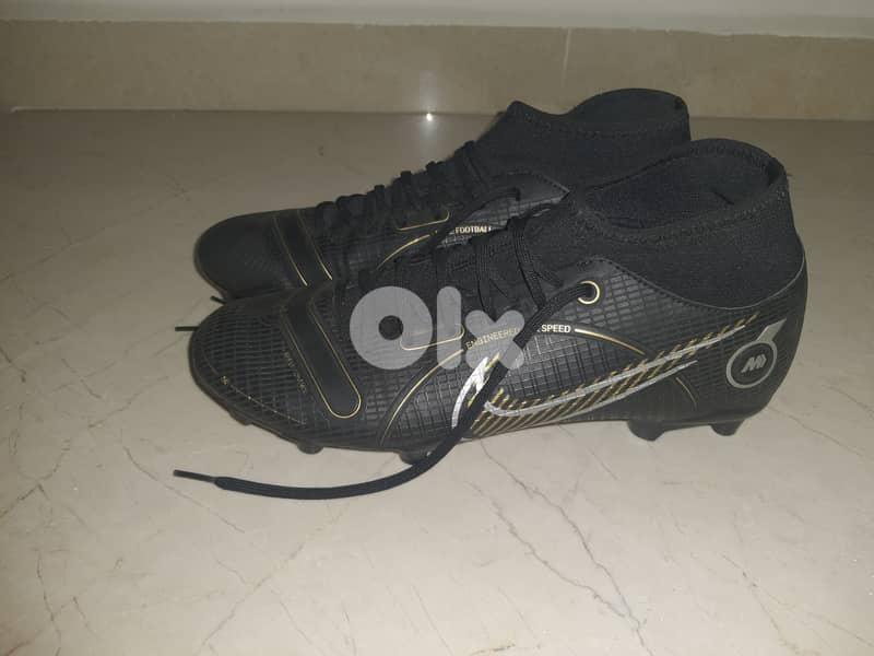 Nike Mercurial Vapor 14 Academy MG Shadow - Black/Metallic Gold/Metal 0