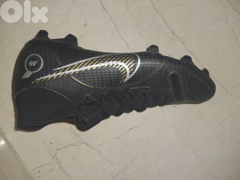 Nike Mercurial Vapor 14 Academy MG Shadow - Black/Metallic Gold/Metal 1