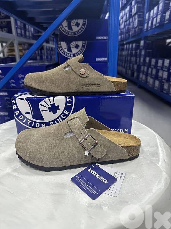 Authentic Birkenstock Boston Nubuk 0