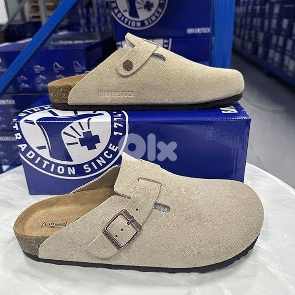 authentic Birkenstock Boston Nubuk women 0