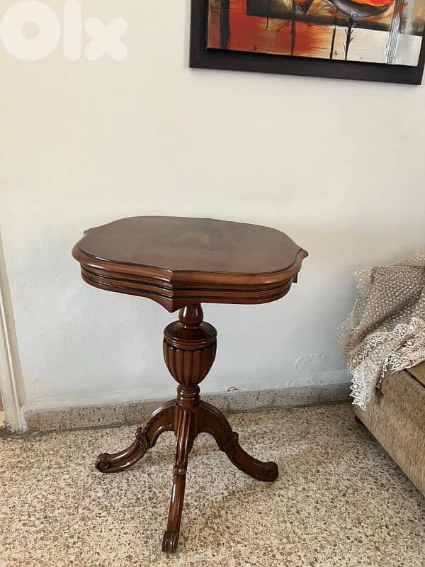 2 paintings and 1 table 2