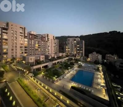 TILAL EL FANAR 3 BEDS FOR RENT FULLY FURNISHED SEA VIEW