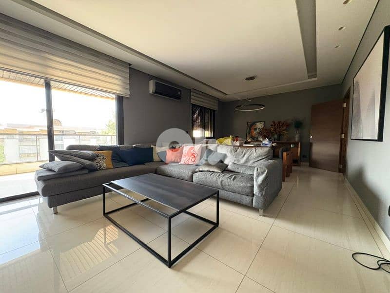 FULLY FURNISHED IN MTAYLEB/BEIT CHAAR 3 BEDS WITH VIEW 0