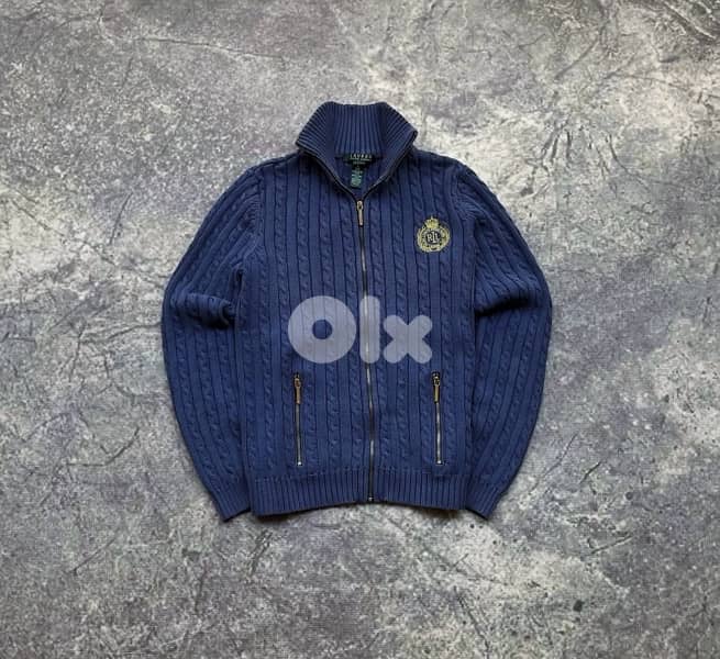 POLO RALPH LAUREN zip-up jacket 0