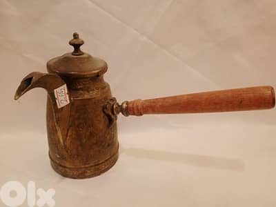 ركوة قهوة نحاس قديمة