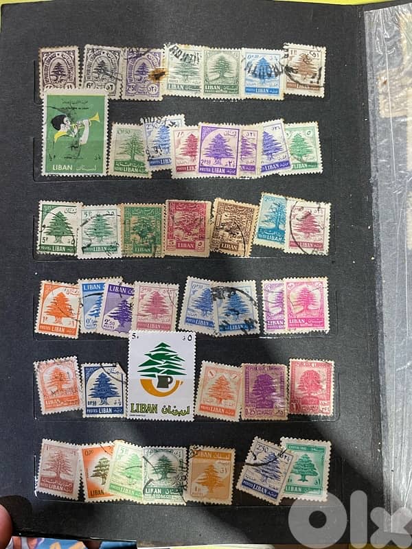 طوابع لبنانية قديمة 1
